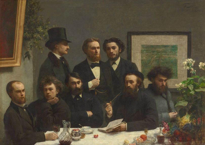 Coin de table d'Henri Fantin-Latour