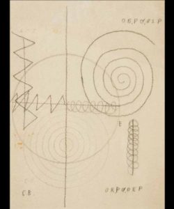 Dessin de Constantin Brancusi