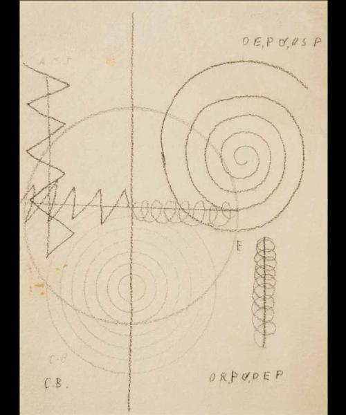 Dessin de Constantin Brancusi