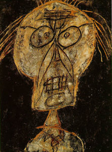 Dhotel - Huile de Jean Dubuffet