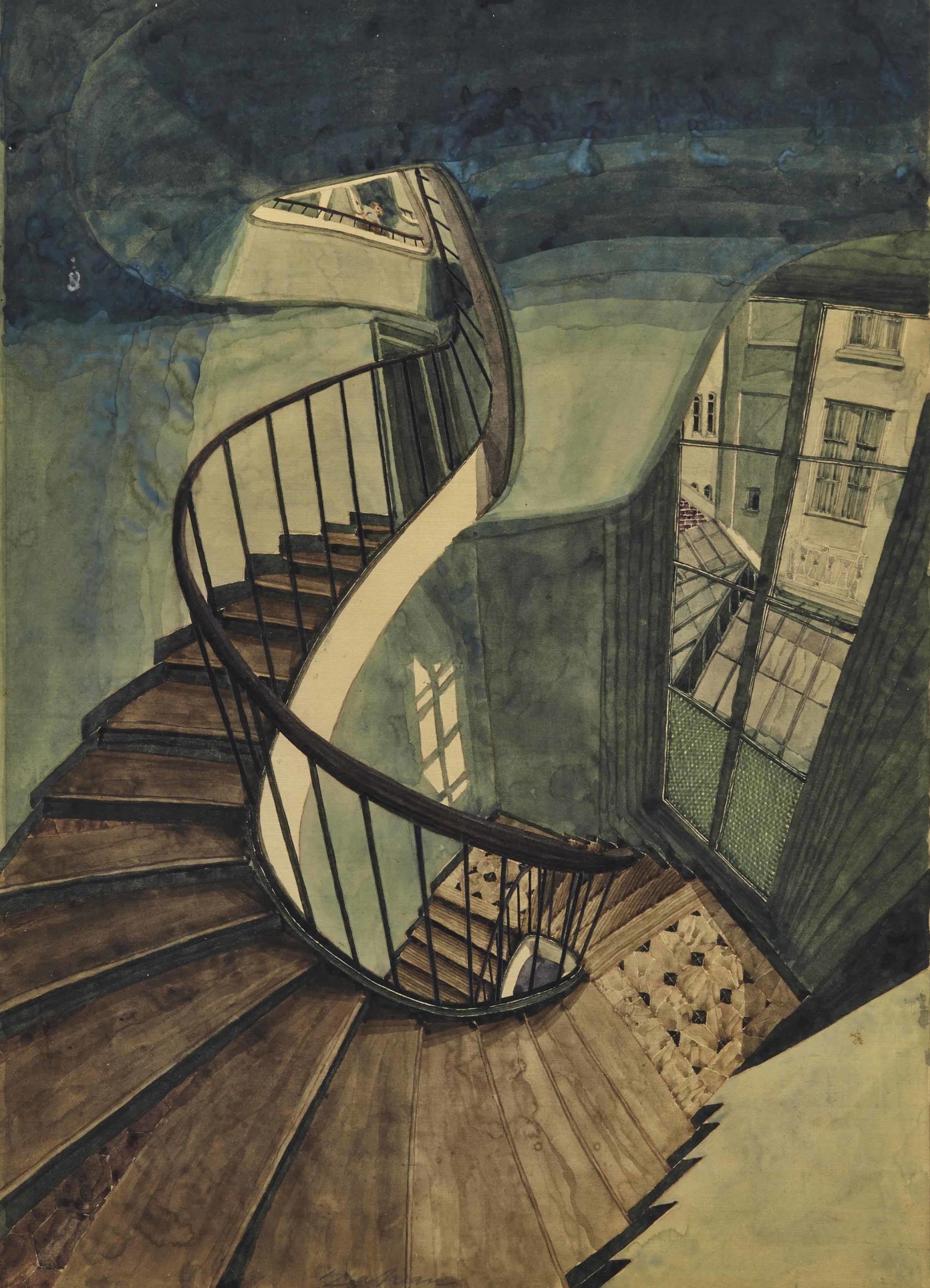 Escalier de Sam Szafran