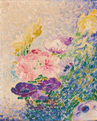 Fleurs d'Henri-Edmond Cross