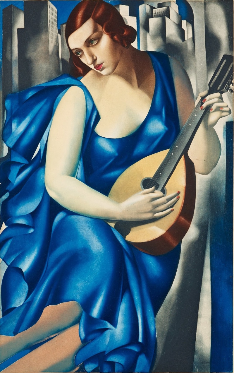 Femme mandoline de Tamara de Lempicka