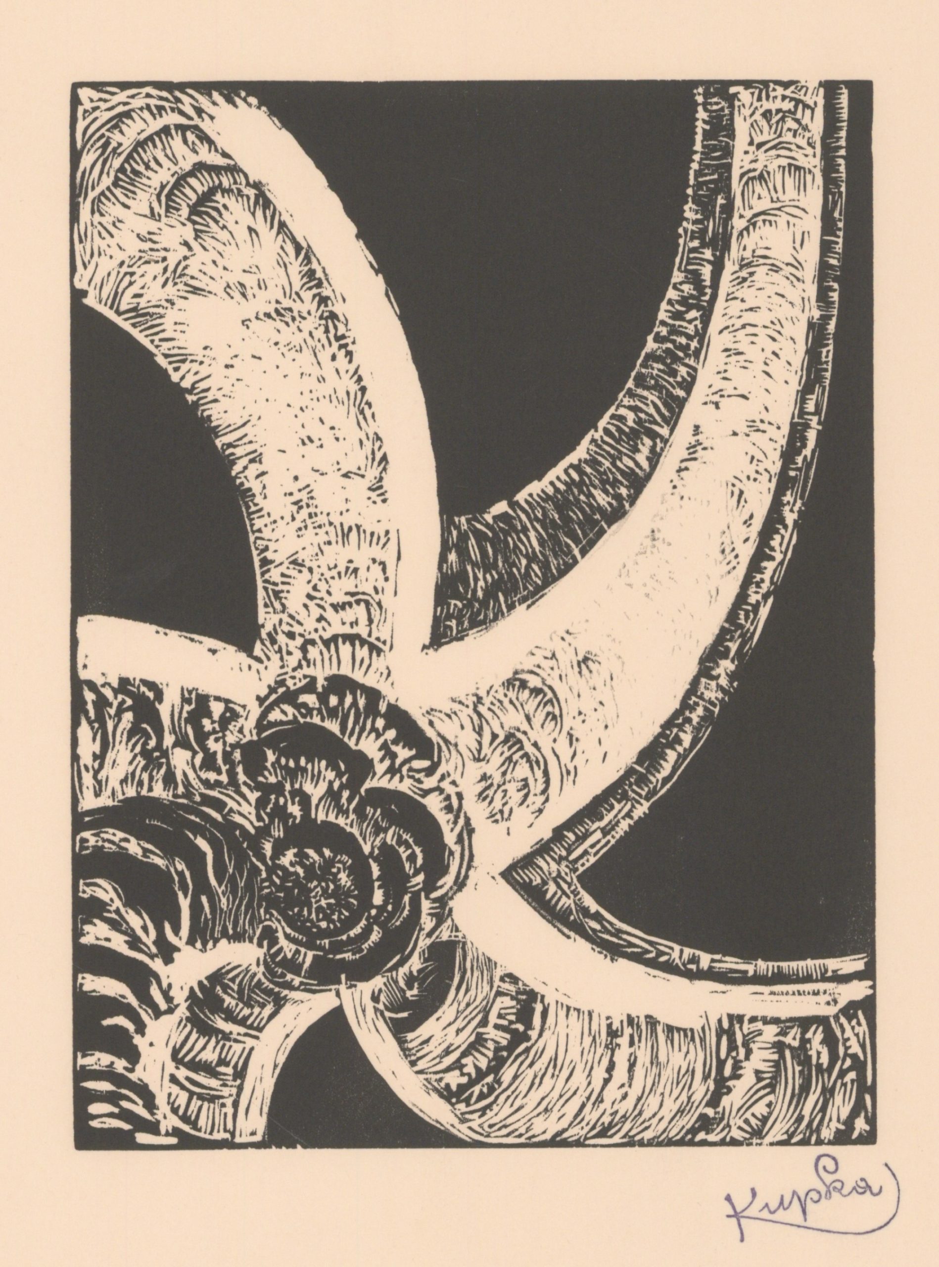 Gravure de František Kupka