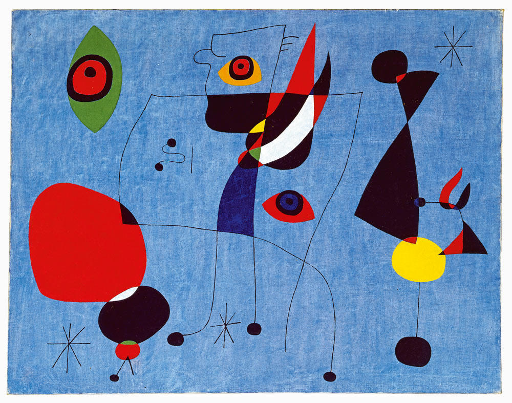 Peinture de huile de de Joan Miró