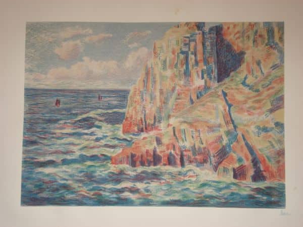 Lithographie de de Maximilien Luce