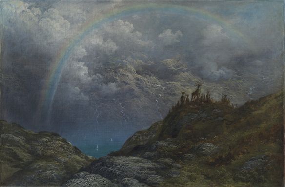 Paysage Loch de Gustave Doré