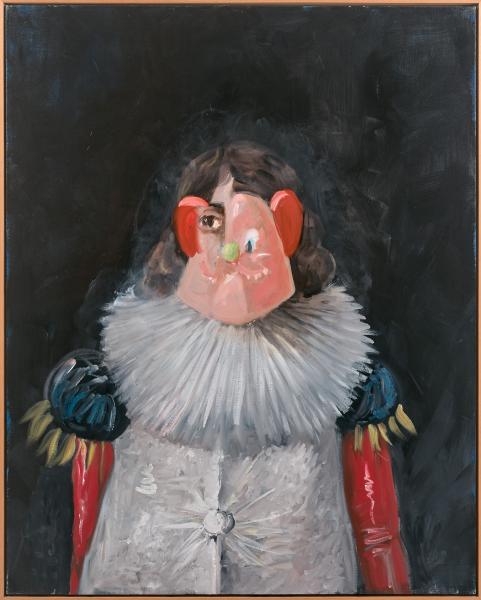 Portrait Velasquez de George Condo