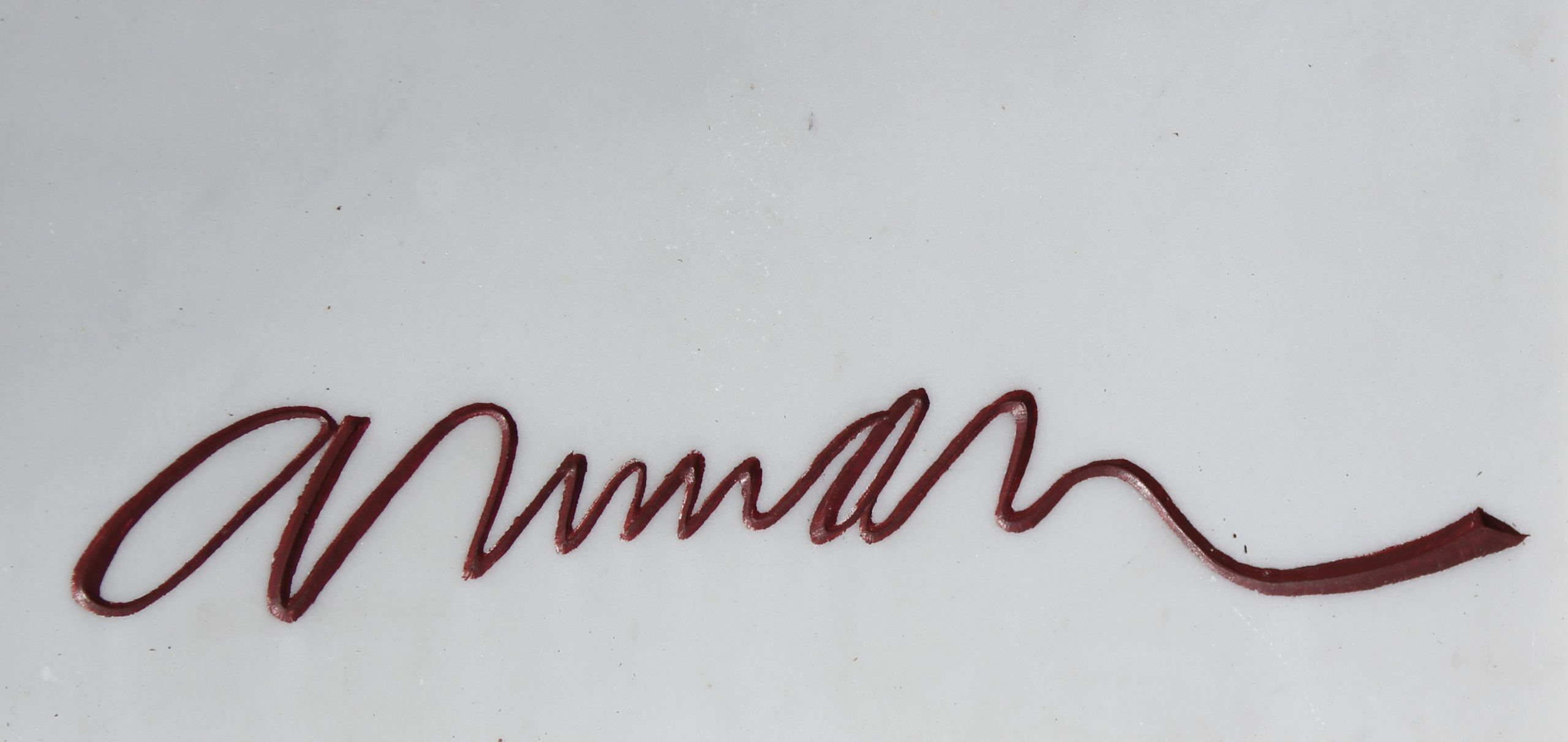 Signature d'Arman