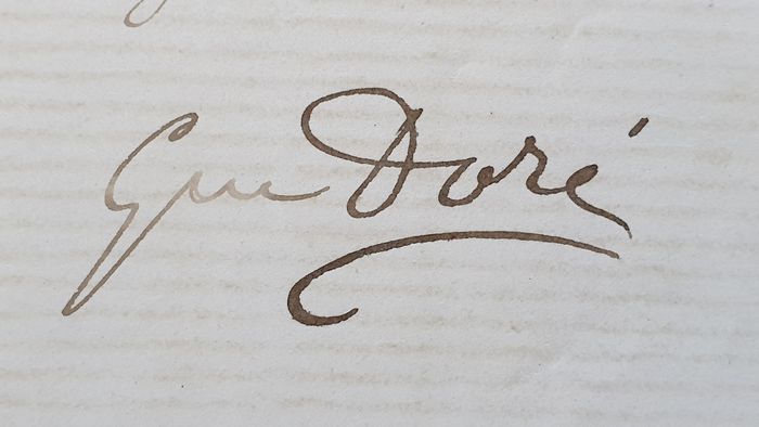 Signature de Gustave Doré