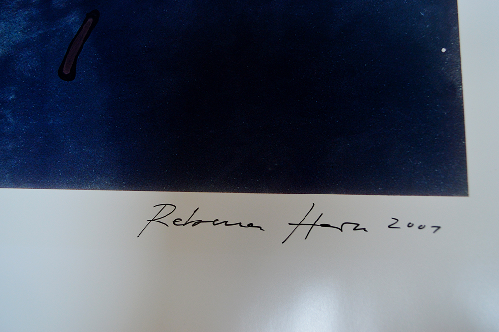 Signature de Rebecca Horn