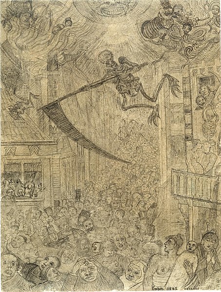 Dessin de James Ensor