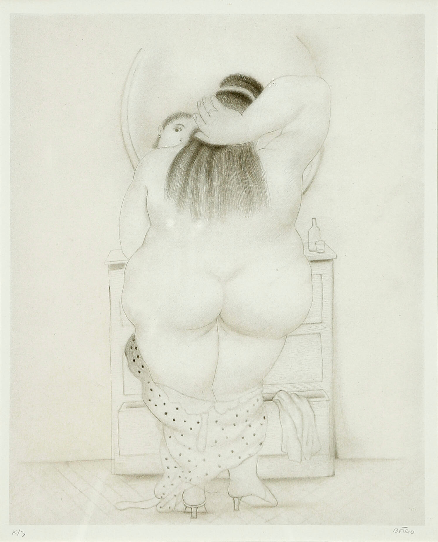 Lithographie de Fernando Botero