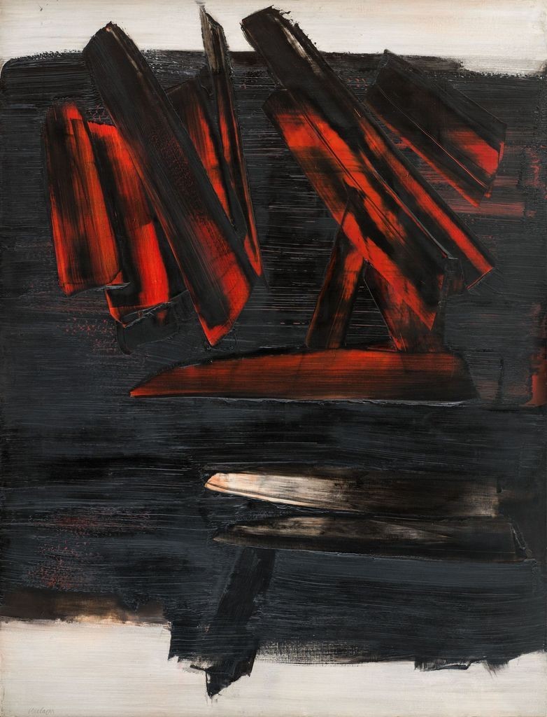 Peinture de Pierre Soulages