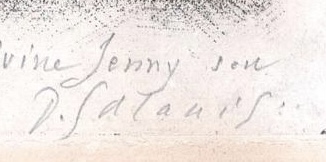 Signature de Démétrios Galanis