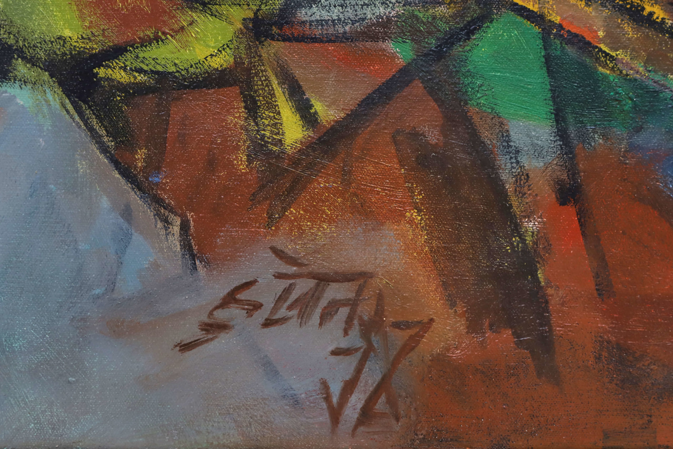 Signature de Maqbool Fida Husain