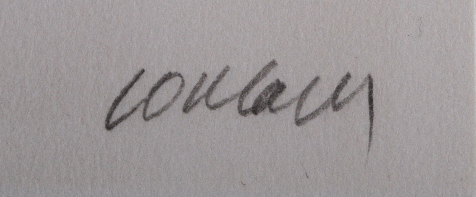 Signature de Pierre Soulages
