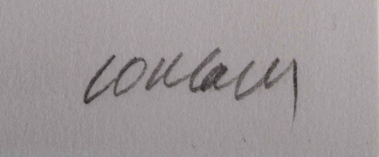 Signature de Pierre Soulages