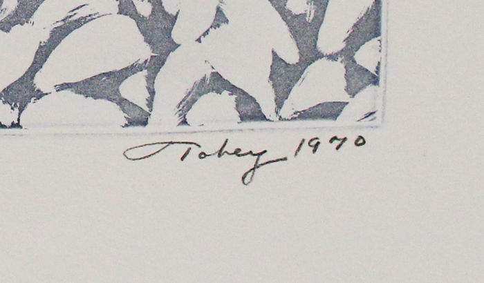 Signature de Mark Tobey