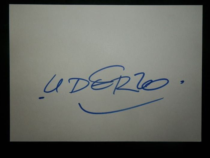 Signature d'Albert Uderzo