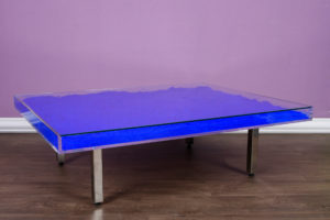 Table bleue d'Yves Klein