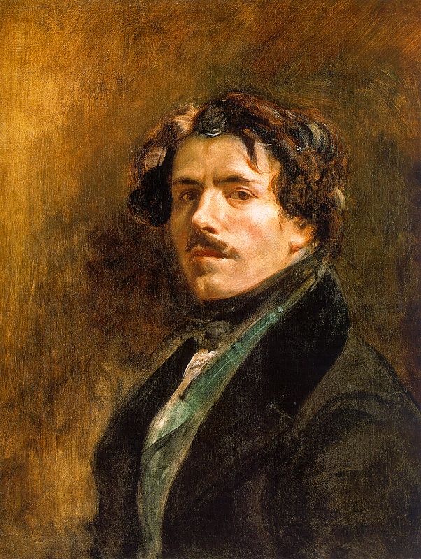Autoportrait d'Eugène Delacroix