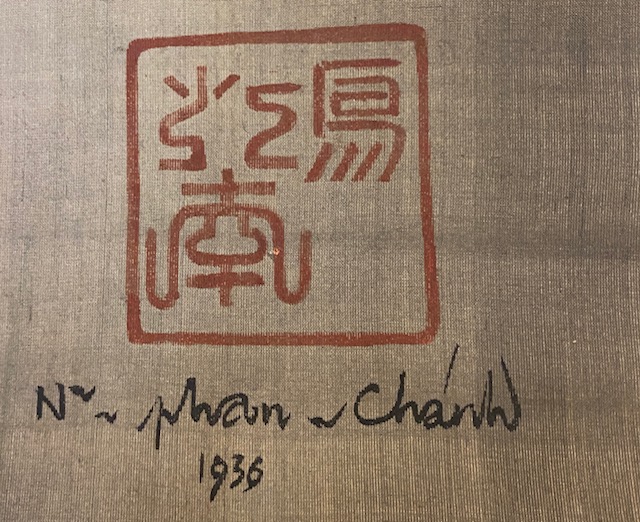 Signature de Nguyen Phan Chanh