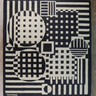 Tapis Vasarely