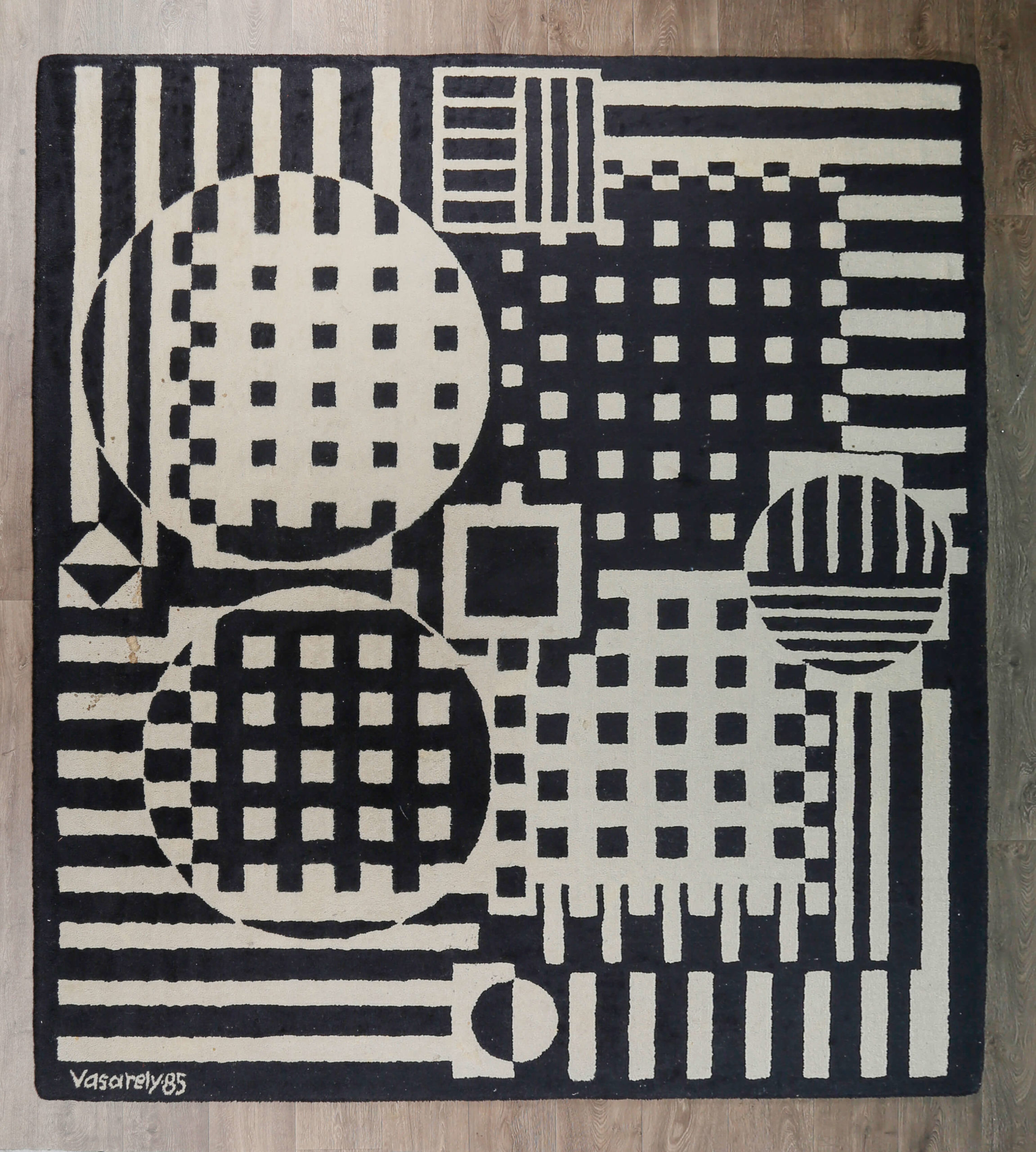 Tapis Vasarely