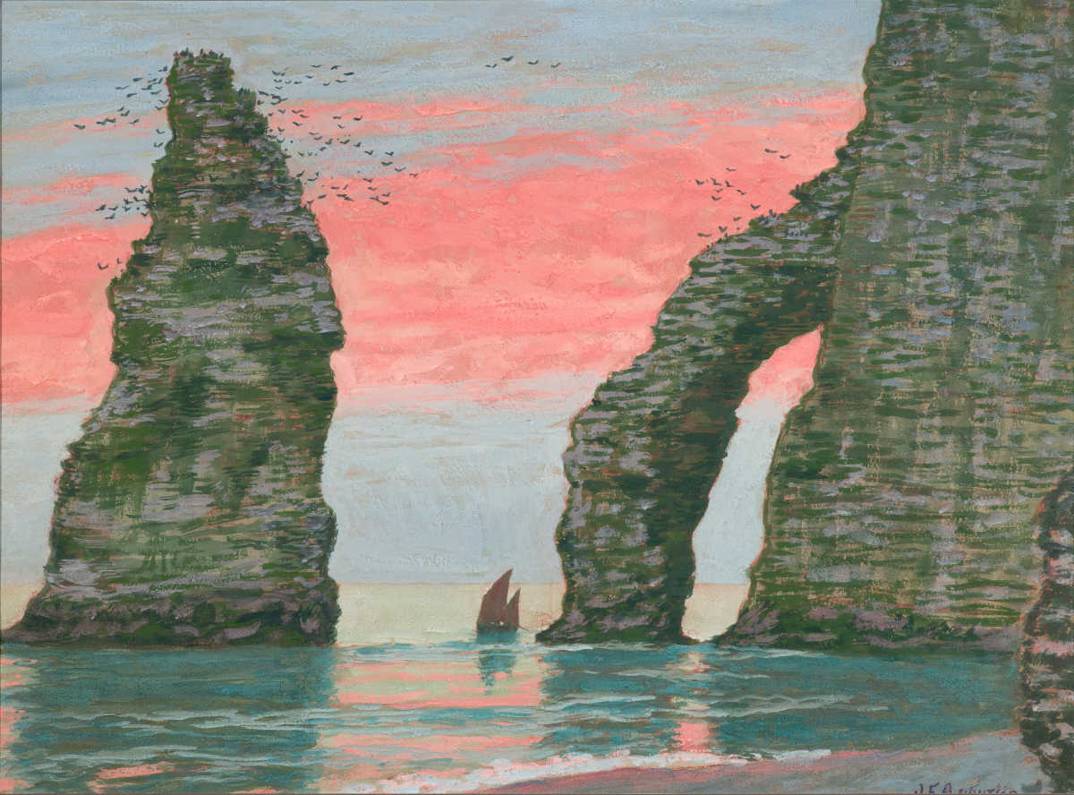 Etretat de Jean-Francis Auburtin