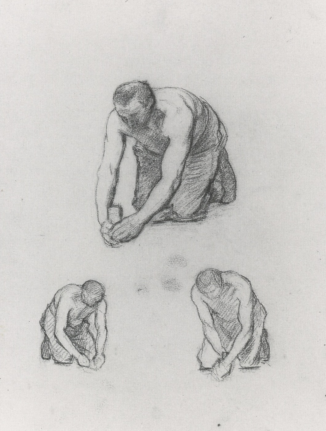 Etude de Gustave Caillebotte